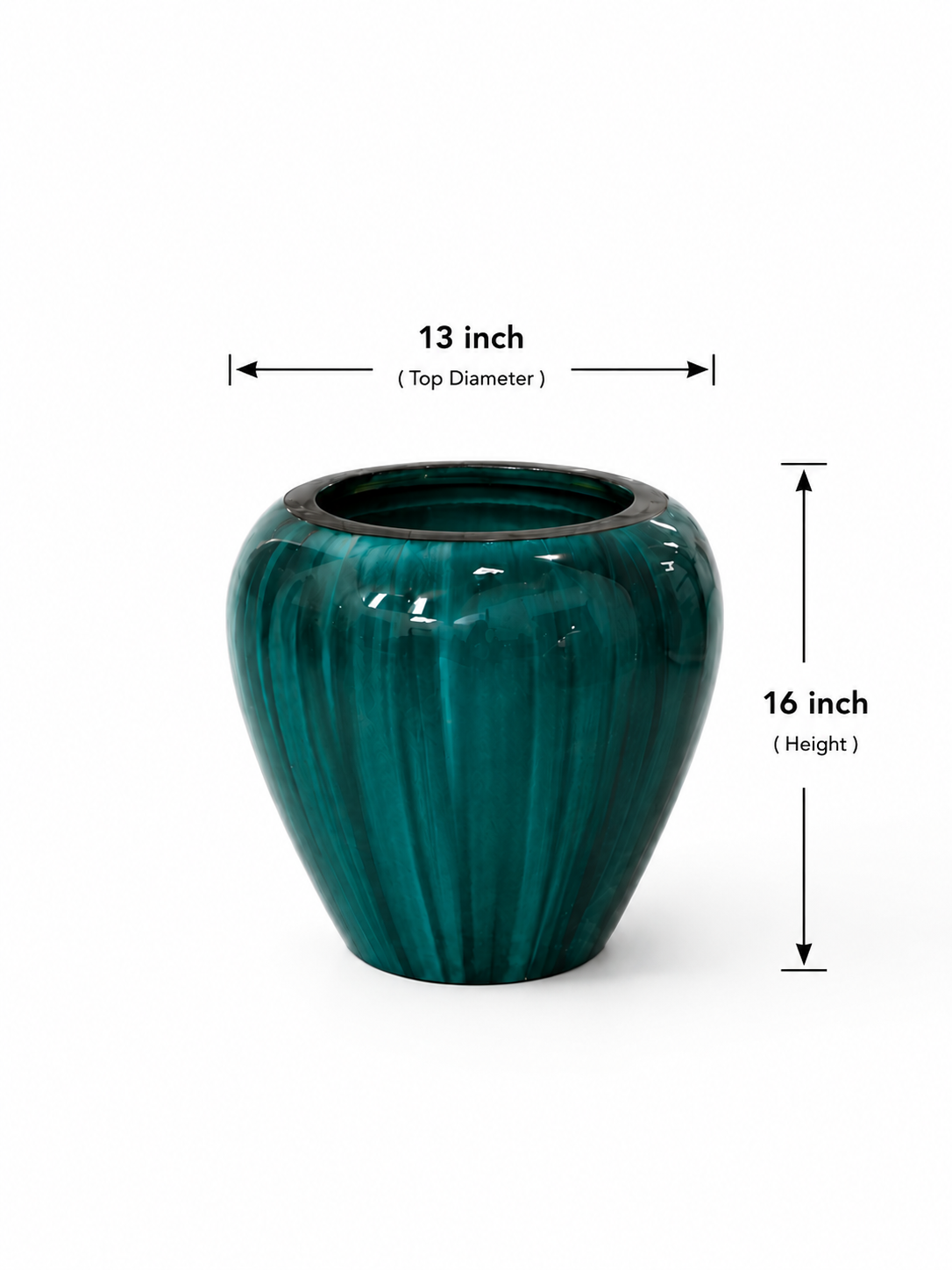 Regal Orb FRP Planter- Medium - Image